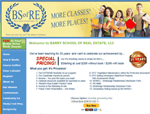 Tablet Screenshot of nhrealestateschools.com